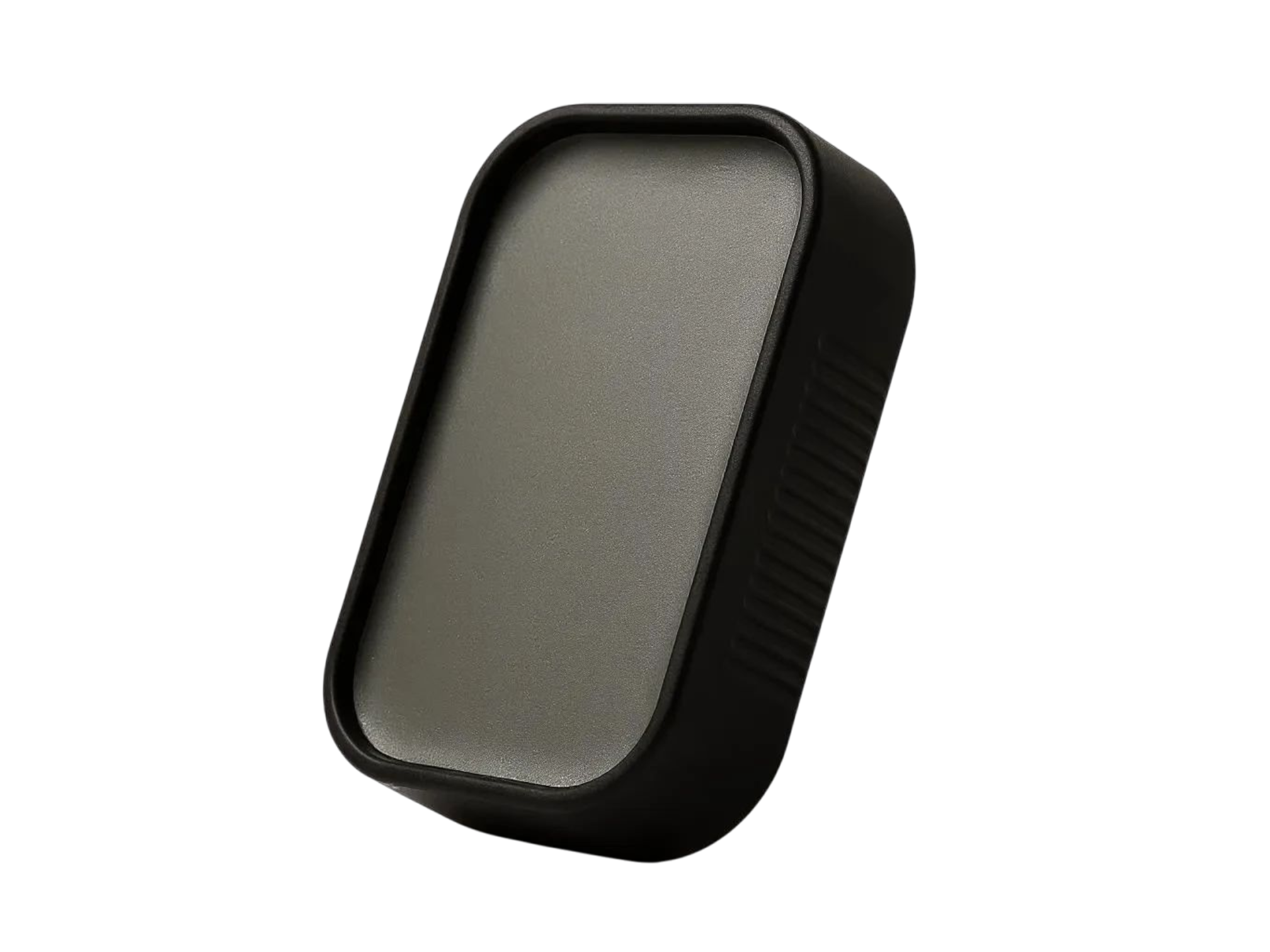 Elite Regiment Authority Stone™ solid cologne single refill in matte black tray, premium men’s fragrance replacement